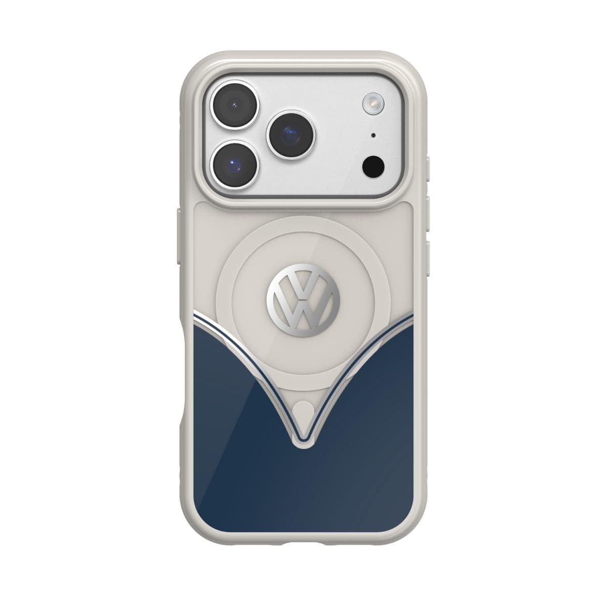 iPhone 17 Pro スマホケース スマホカバー MagSafe対応 ストラップホールあり Cobalt Blue(コバルトブルー) Blue/White ブルー/ホワイトVolkswagen[フォルクスワーゲン] (60466) ブルー/ホワイト 60466