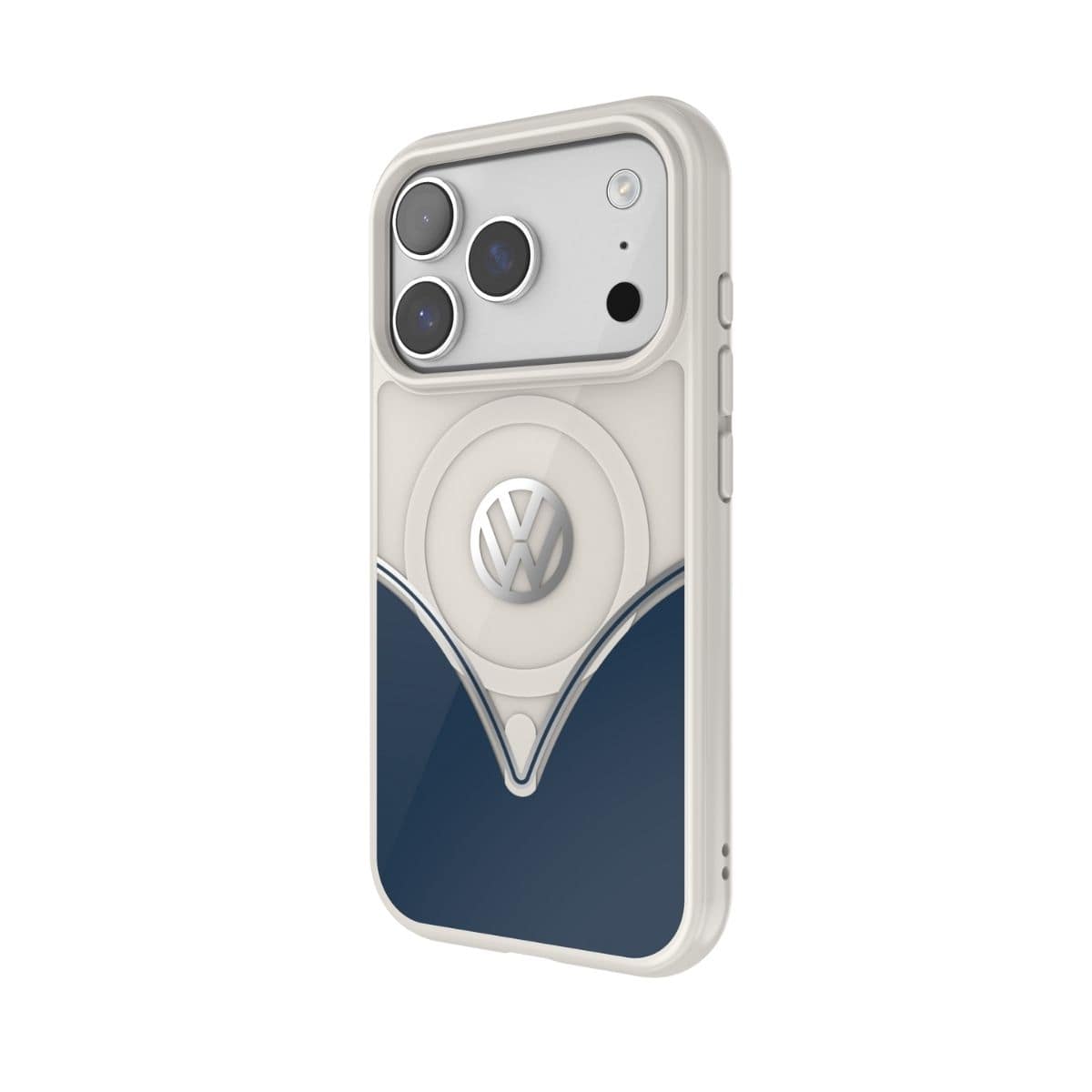 iPhone 17 Pro スマホケース スマホカバー MagSafe対応 ストラップホールあり Cobalt Blue(コバルトブルー) Blue/White ブルー/ホワイトVolkswagen[フォルクスワーゲン] (60466) ブルー/ホワイト 60466