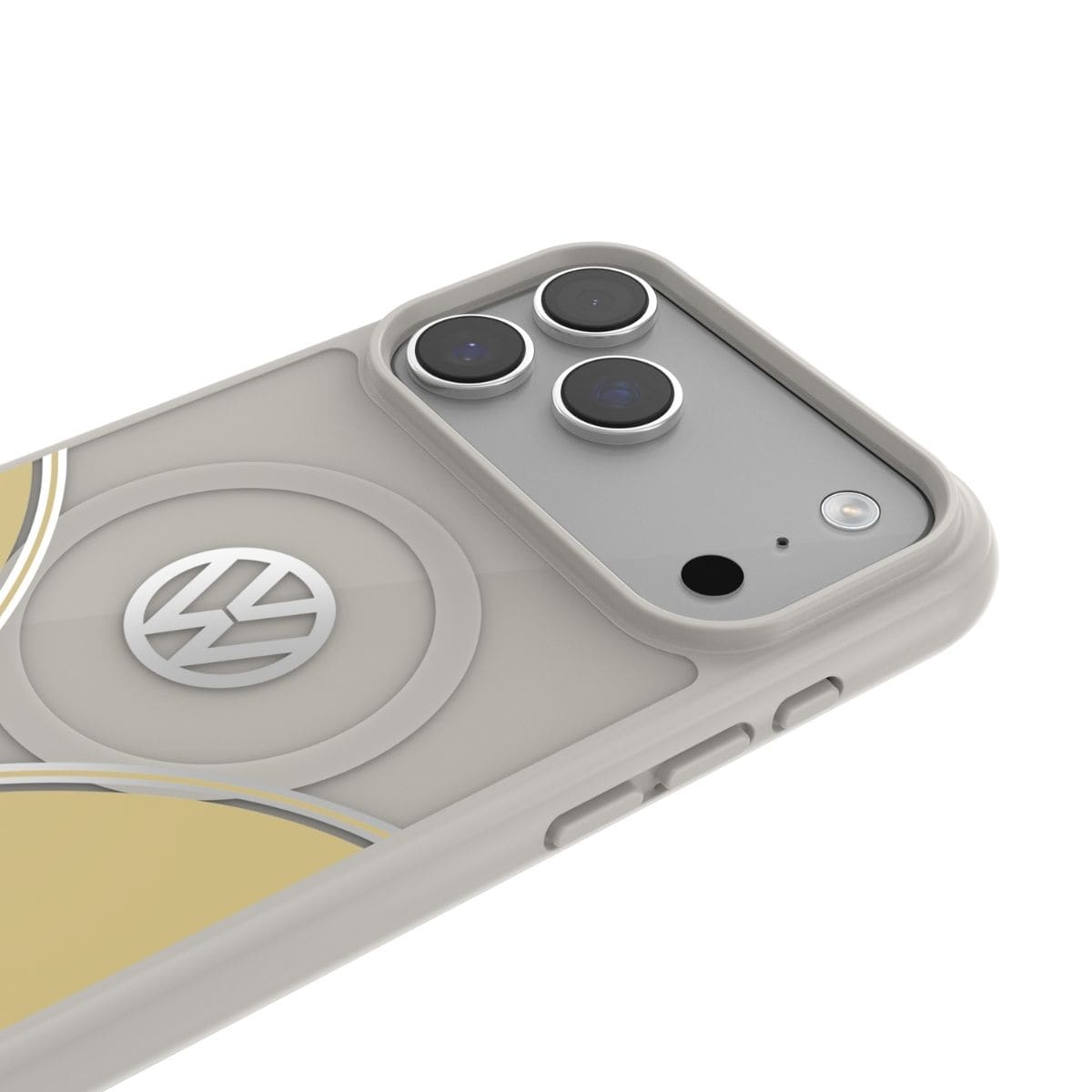 iPhone 17 Pro Max スマホケース スマホカバー MagSafe対応 ストラップホールあり Yukon Yellow(ユーコンイエロー) Yellow/White イエロー/ホワイト Volkswagen[フォルクスワーゲン] (60475) イエロー/ホワイト 60475