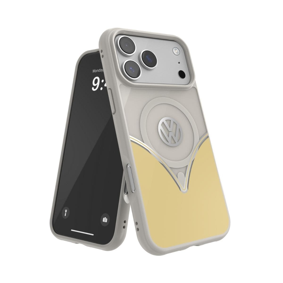 iPhone 17 Pro Max スマホケース スマホカバー MagSafe対応 ストラップホールあり Yukon Yellow(ユーコンイエロー) Yellow/White イエロー/ホワイト Volkswagen[フォルクスワーゲン] (60475) イエロー/ホワイト 60475