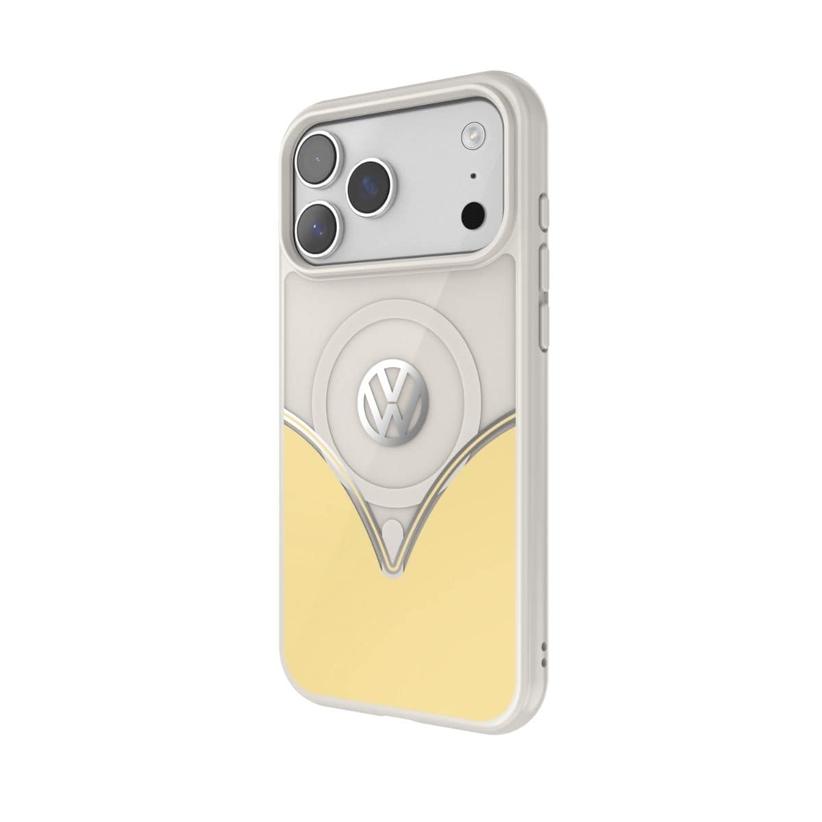 iPhone 17 Pro Max スマホケース スマホカバー MagSafe対応 ストラップホールあり Yukon Yellow(ユーコンイエロー) Yellow/White イエロー/ホワイト Volkswagen[フォルクスワーゲン] (60475) イエロー/ホワイト 60475
