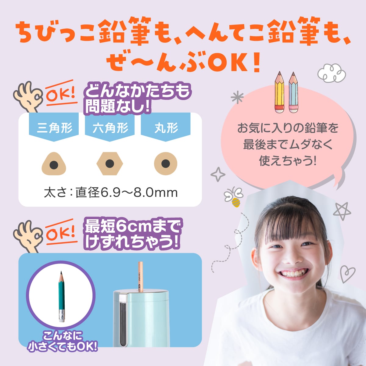deliジャパン 鉛筆削り 全自動 5段階 多機能モデル こども USB 充電式 えんぴつ削り 折れ芯自動排出 加熱時動作ロック ブルー DLI-SESVA8BL ブルー