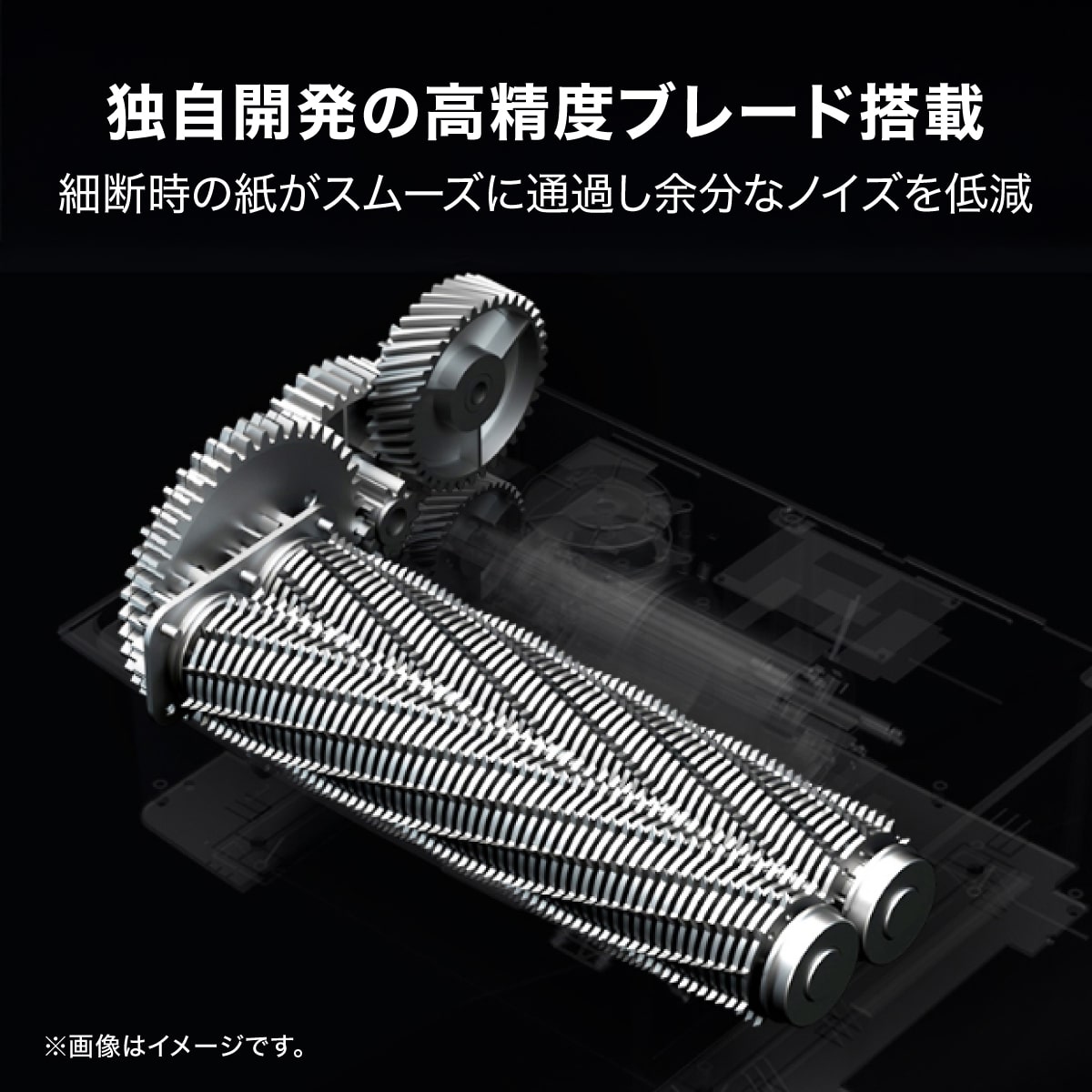 deliジャパン 卓上型コンパクトシュレッダー 業務/家庭向け A5サイズ ホッチキス クレジットカード裁断可 ブルー T925-BL ブルー