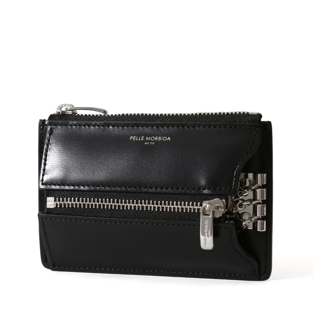 ペッレモルビダBA736-コインケース BLACK BLACK