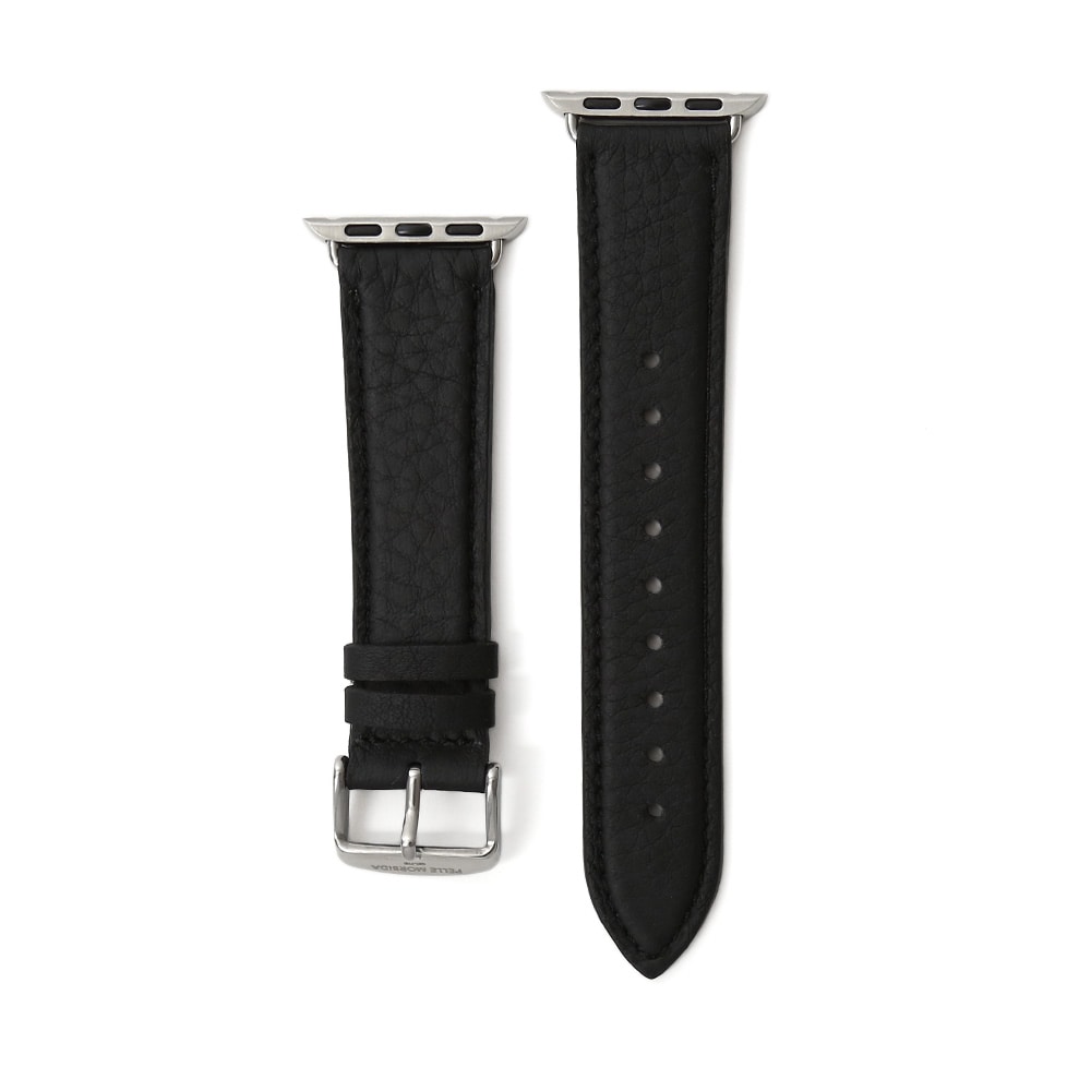 ペッレモルビダBAW601-L アップルウォッチバンド(Lサイズ) BLACK BLACK