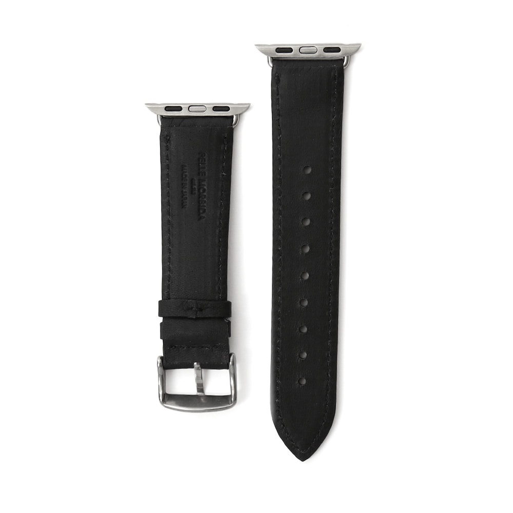 ペッレモルビダBAW601-L アップルウォッチバンド(Lサイズ) BLACK BLACK