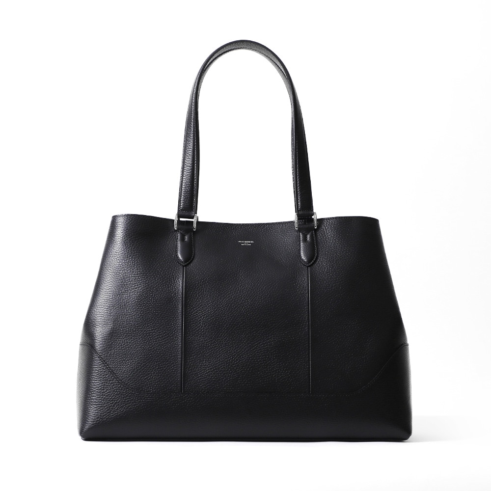 【ペッレモルビダ】ST013-トートバッグ　BLK(BLK): PELLE MORBIDA｜JAL Mall｜マイルがたまる・つかえる  ショッピングモール