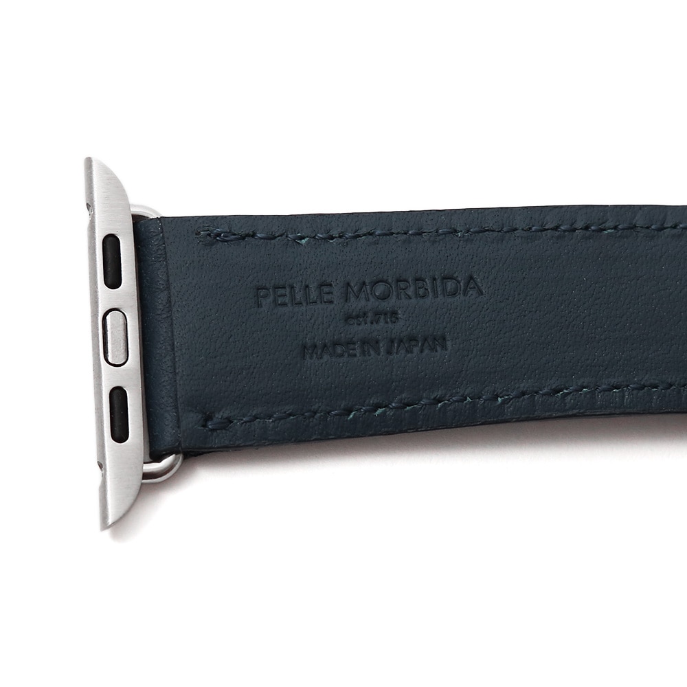 ペッレモルビダBAW601-S アップルウォッチバンド(Sサイズ) NAVY NAVY