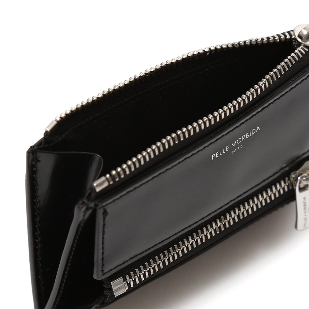 ペッレモルビダBA736-コインケース BLACK BLACK