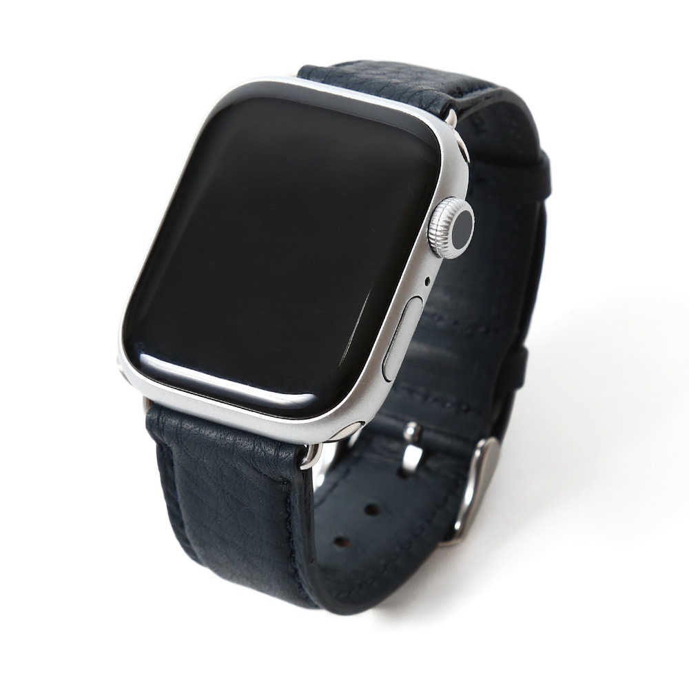 ペッレモルビダBAW601-L アップルウォッチバンド(Lサイズ) NAVY NAVY