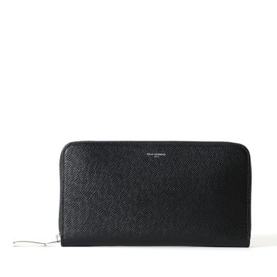 ペッレモルビダBA302-ラウンドジップウォレット（ラージ）　BLACK