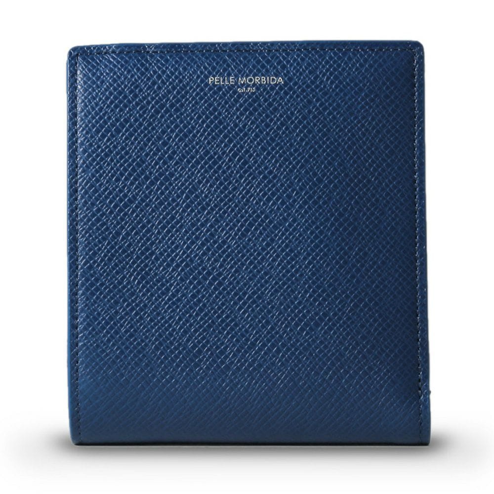 ペッレモルビダBA304-コンパクトウォレット　BLUE