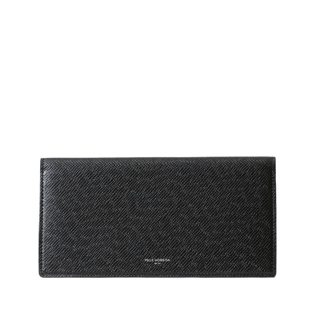 ペッレモルビダBA308-ロングウォレット(コインケース無)　BLACK