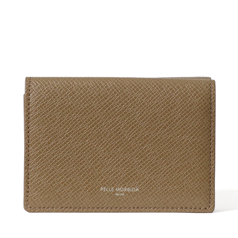 ペッレモルビダBA319-コンパクトウォレット　GREIGE