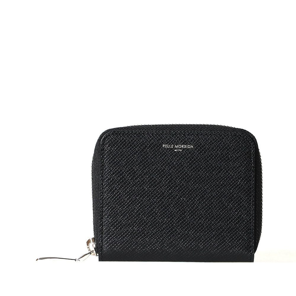 ペッレモルビダBA325-コンパクトウォレット　BLACK