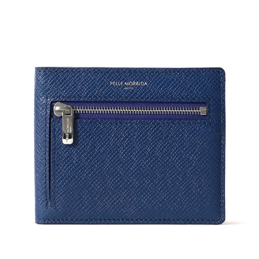 ペッレモルビダBA329-コンパクトウォレット　BLUE