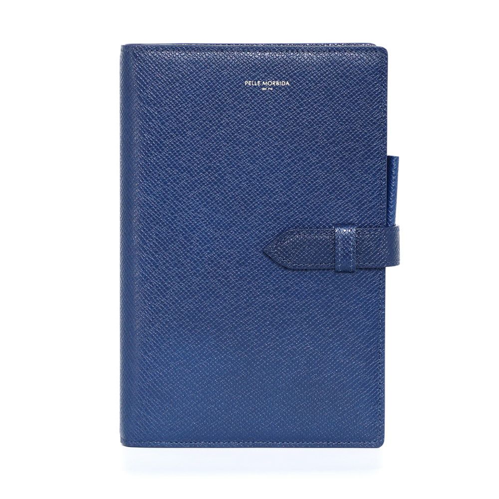 ペッレモルビダBA332-手帳カバー　BLUE