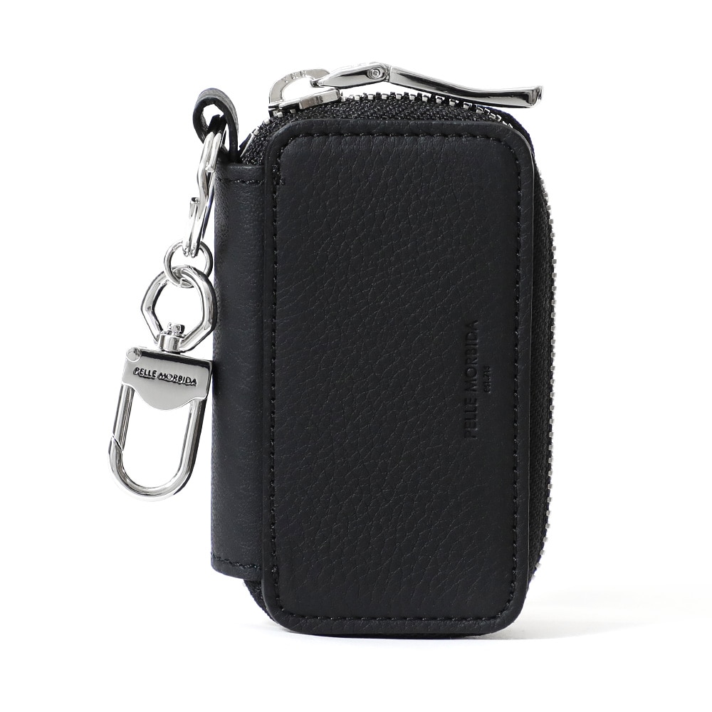 ペッレモルビダBA627BI-キーケース　BLACK×SAX