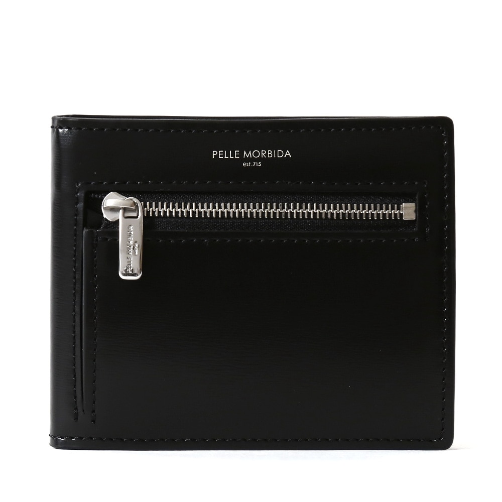 ペッレモルビダBA729-コンパクトウォレット　BLACK