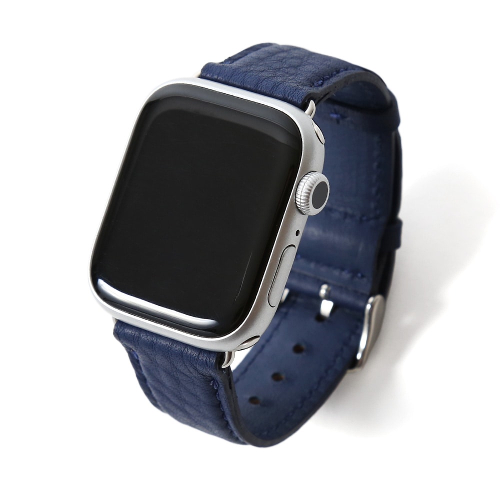 ペッレモルビダBAW601-L アップルウォッチバンド（Lサイズ）　BLUE