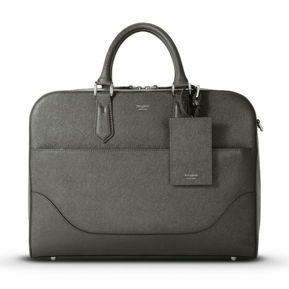 ペッレモルビダCA015-ブリーフバッグ(1室タイプ)　CHARCOAL GRAY