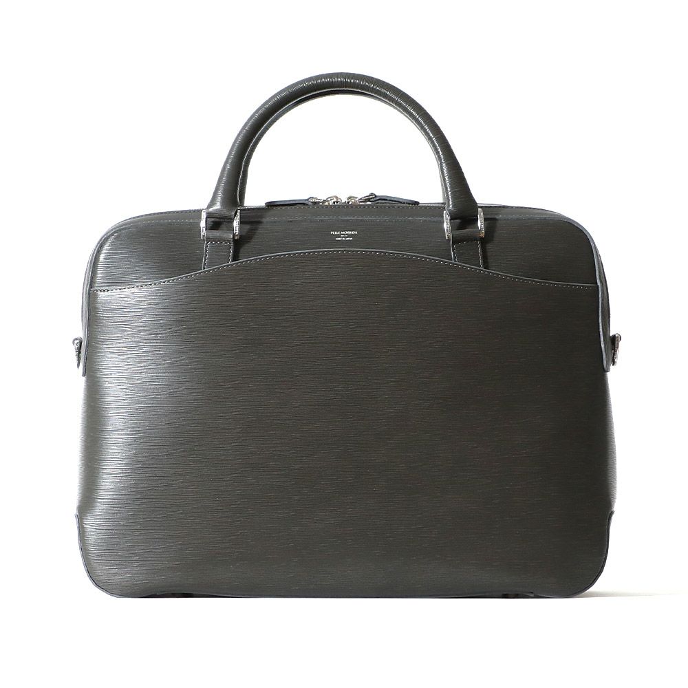 ペッレモルビダCA202-ブリーフバッグ(2室タイプ)　CHARCOAL GRAY