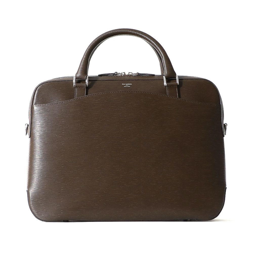 ペッレモルビダCA202-ブリーフバッグ(2室タイプ)　DARK BROWN