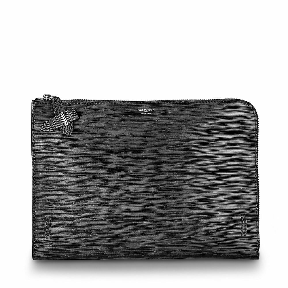 ペッレモルビダCA205-クラッチバッグ　BLACK