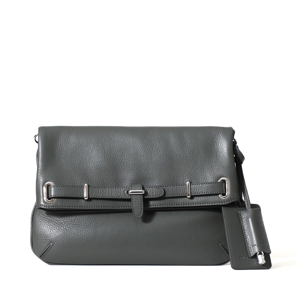 ペッレモルビダMB037A-クラッチバッグ　CHACOAL GRAY