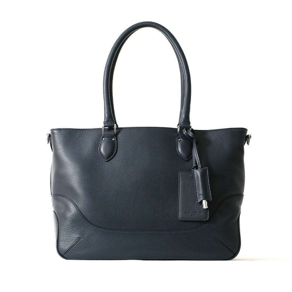 ペッレモルビダMB048A-横型トートバッグ　NAVY