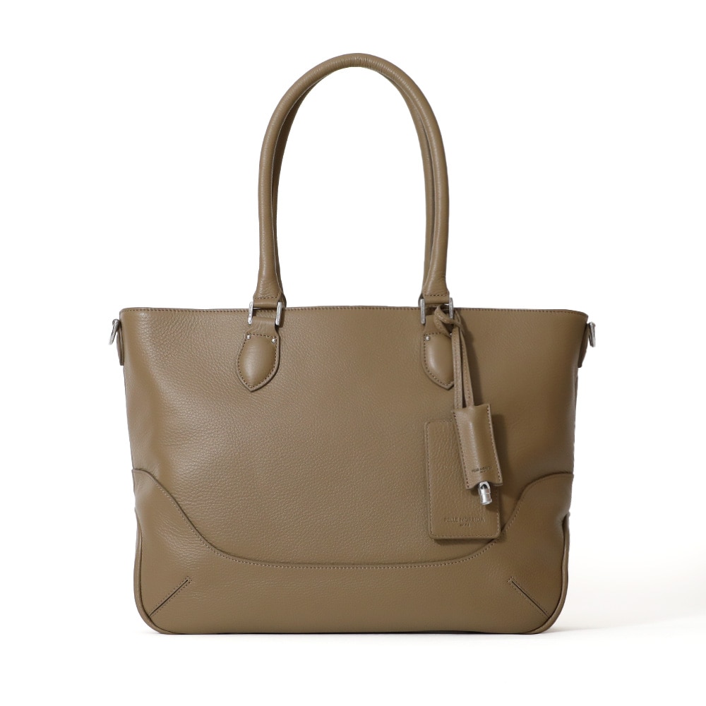 ペッレモルビダMB048A-横型トートバッグ　TAUPE