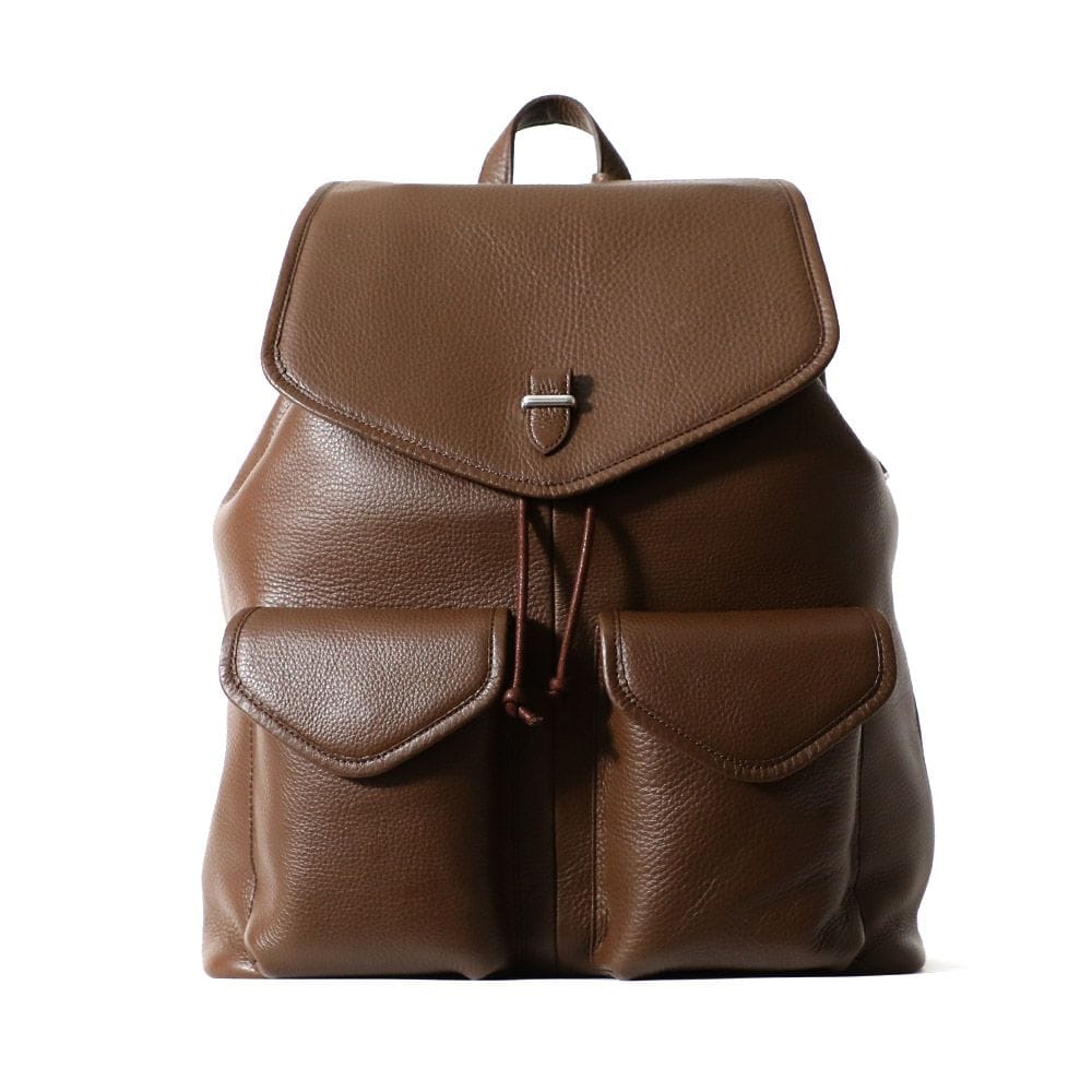 ペッレモルビダMB071－フラップバックパック　DARK BROWN