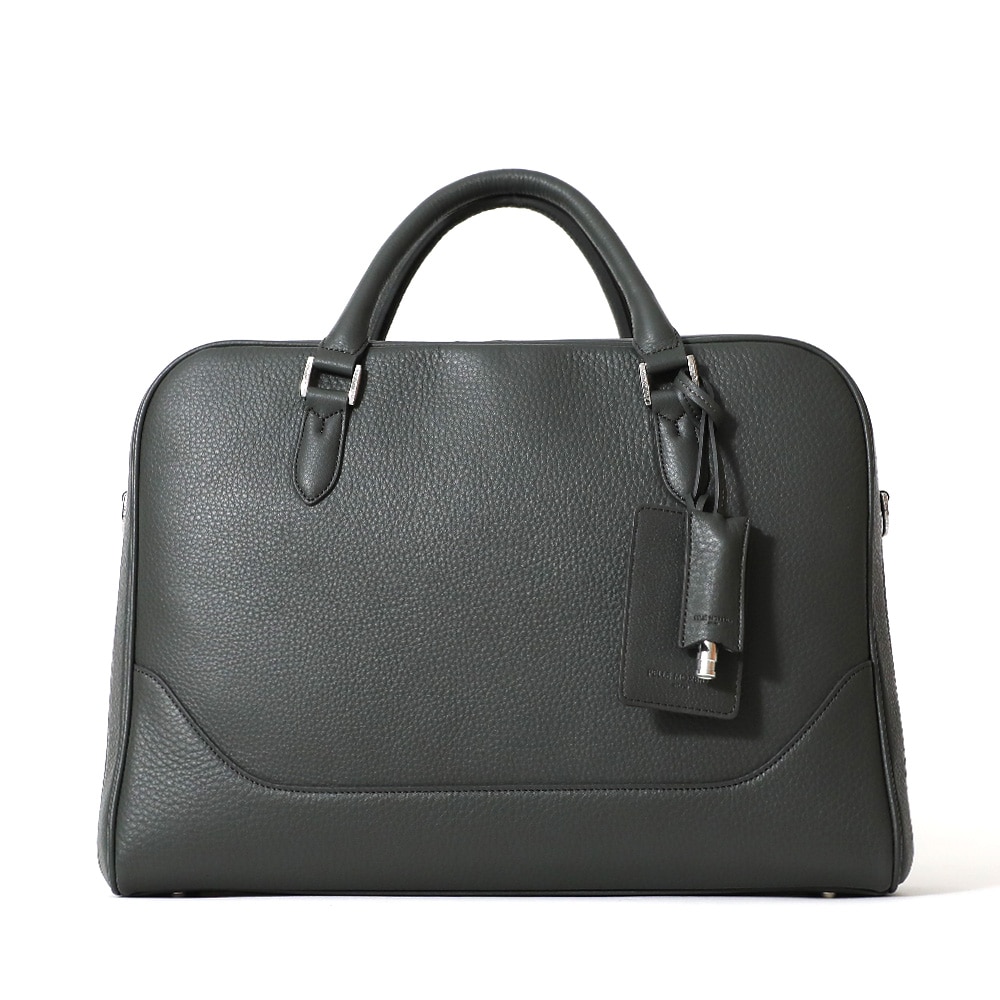 ペッレモルビダMB076-ブリーフバッグ（2室タイプ）　CHARCOAL GRAY