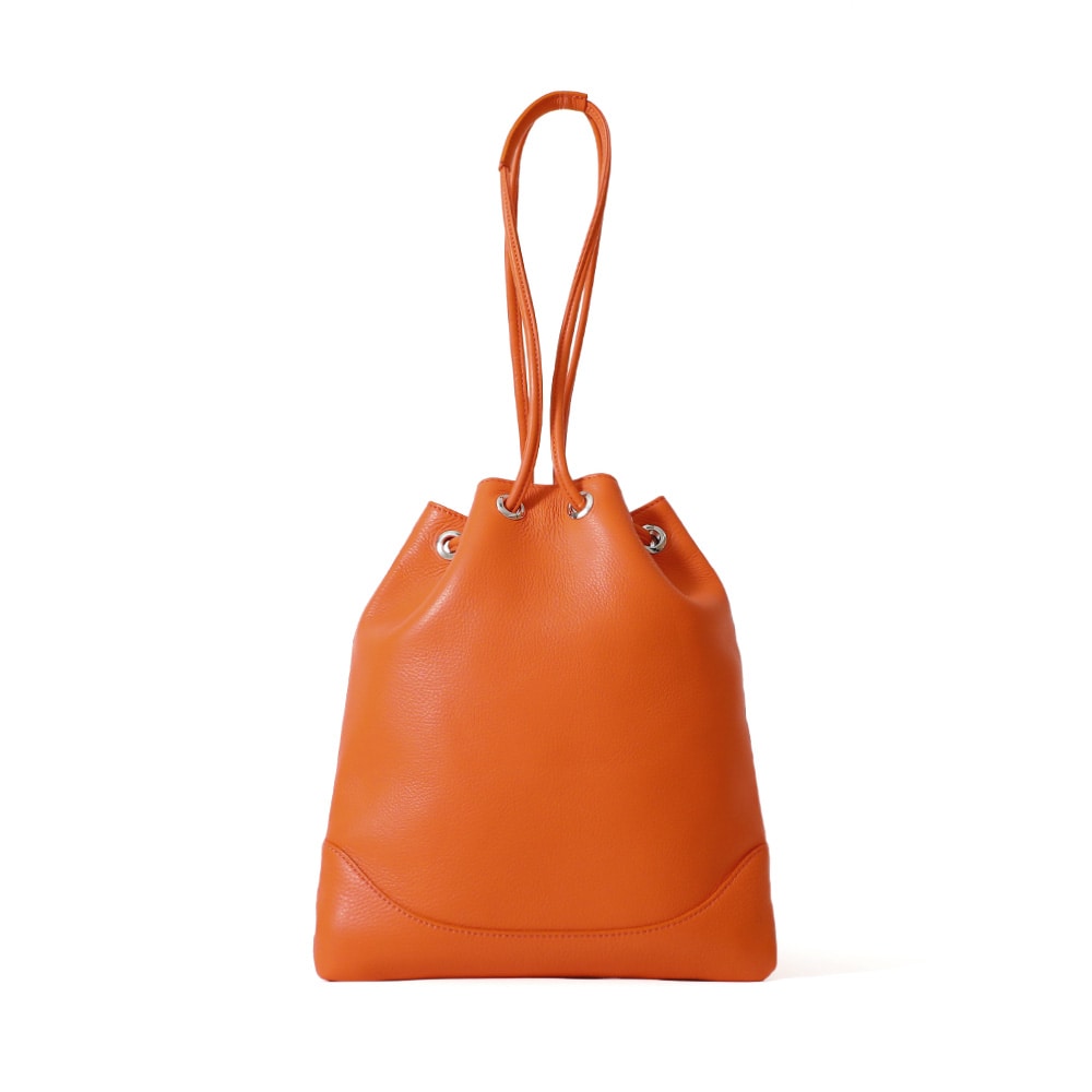 ペッレモルビダMB080-ドローストリングバッグ　ORANGE