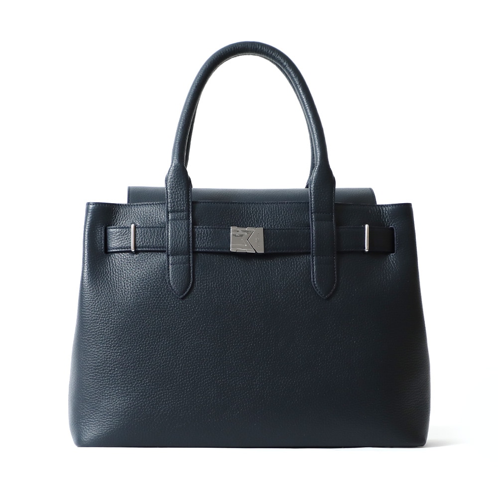 ペッレモルビダMB083-フラップトートバッグ NVY