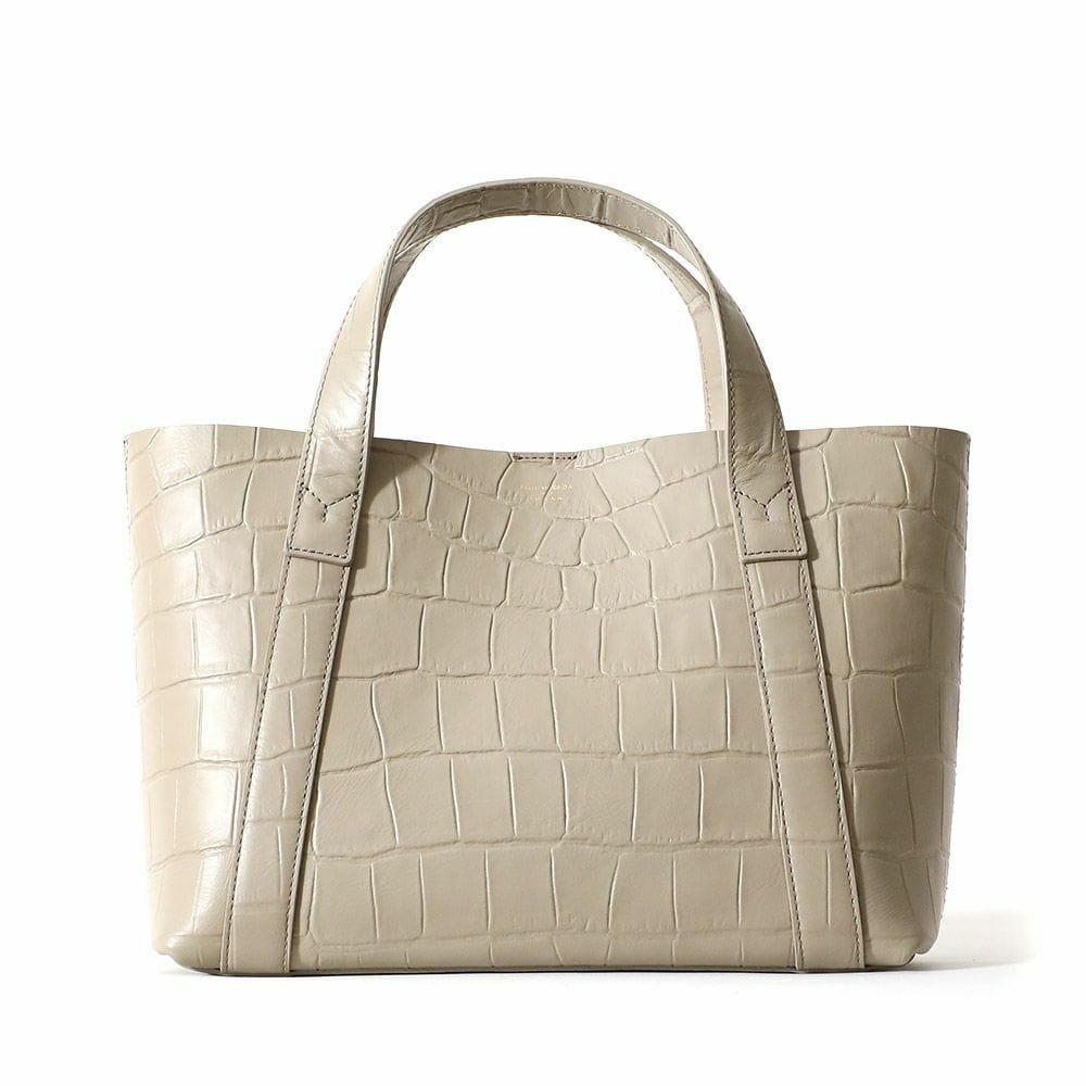 ペッレモルビダTE007SLELE-トートバッグ　GREIGE