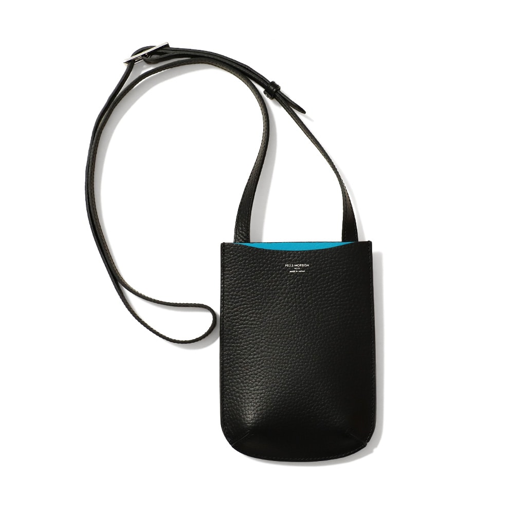 ペッレモルビダTE012-スマホショルダー　BLK