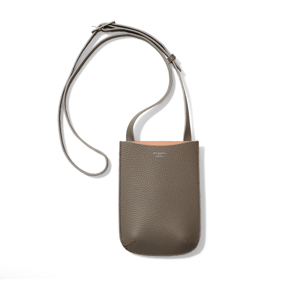 ペッレモルビダTE012-スマホショルダー　GR_PK