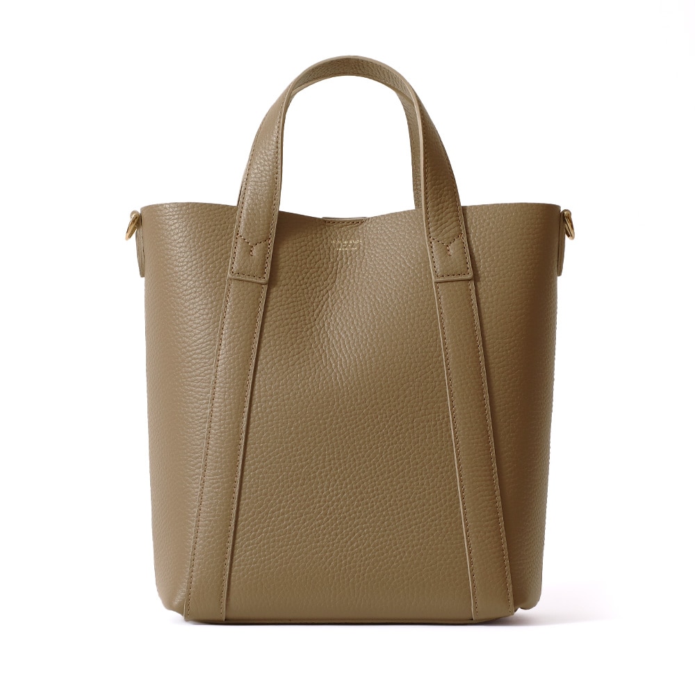 ペッレモルビダTE014-ミニトートバッグ　GR_PK