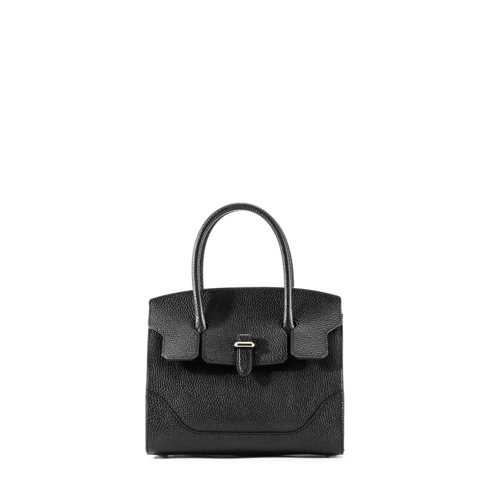 ペッレモルビダVE014-ハンドバッグ　BLACK