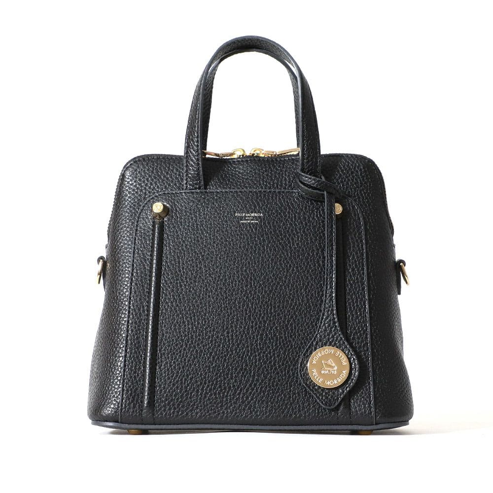 ペッレモルビダVE026-ハンドバッグ　BLACK