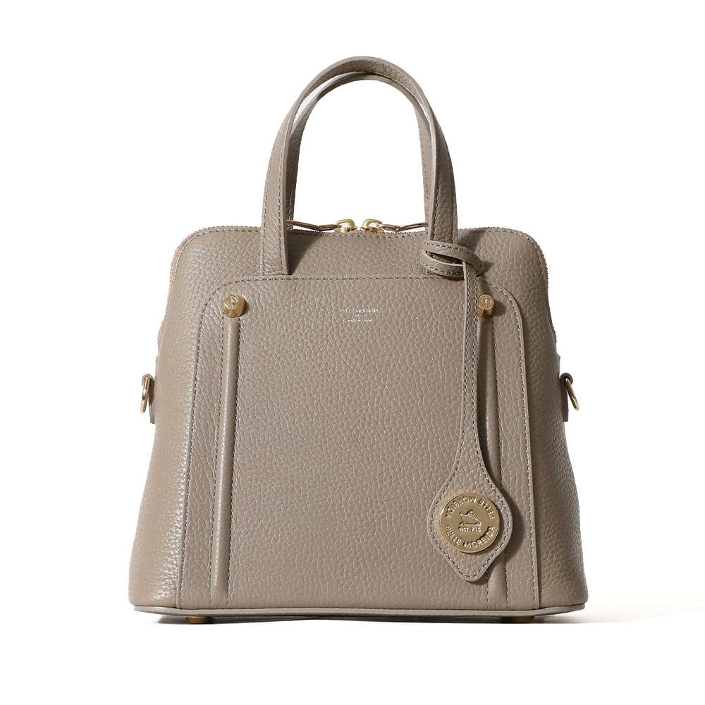 ペッレモルビダVE026-ハンドバッグ　PALE KHAKI