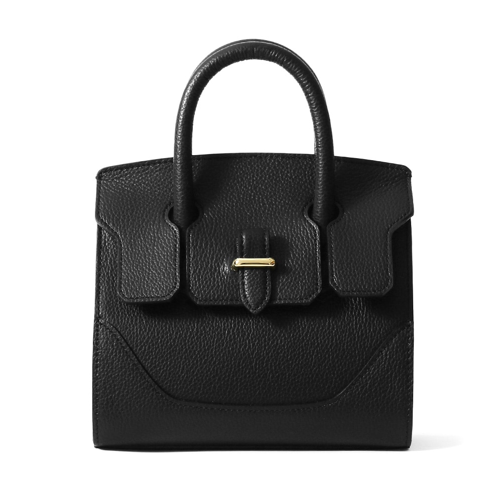ペッレモルビダVE101-ミニボストンバッグ(Sサイズ)　BLACK