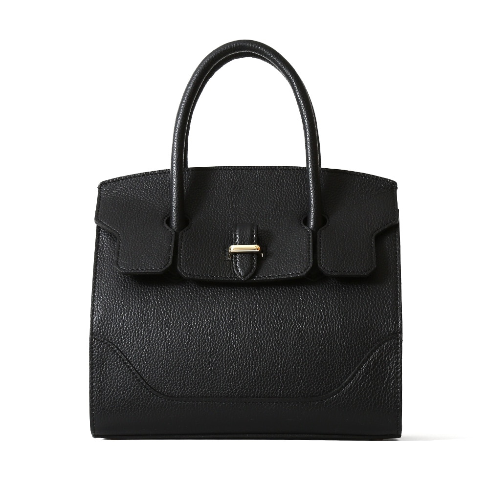 ペッレモルビダVE103-ミニボストンバッグ(Mサイズ)　BLACK