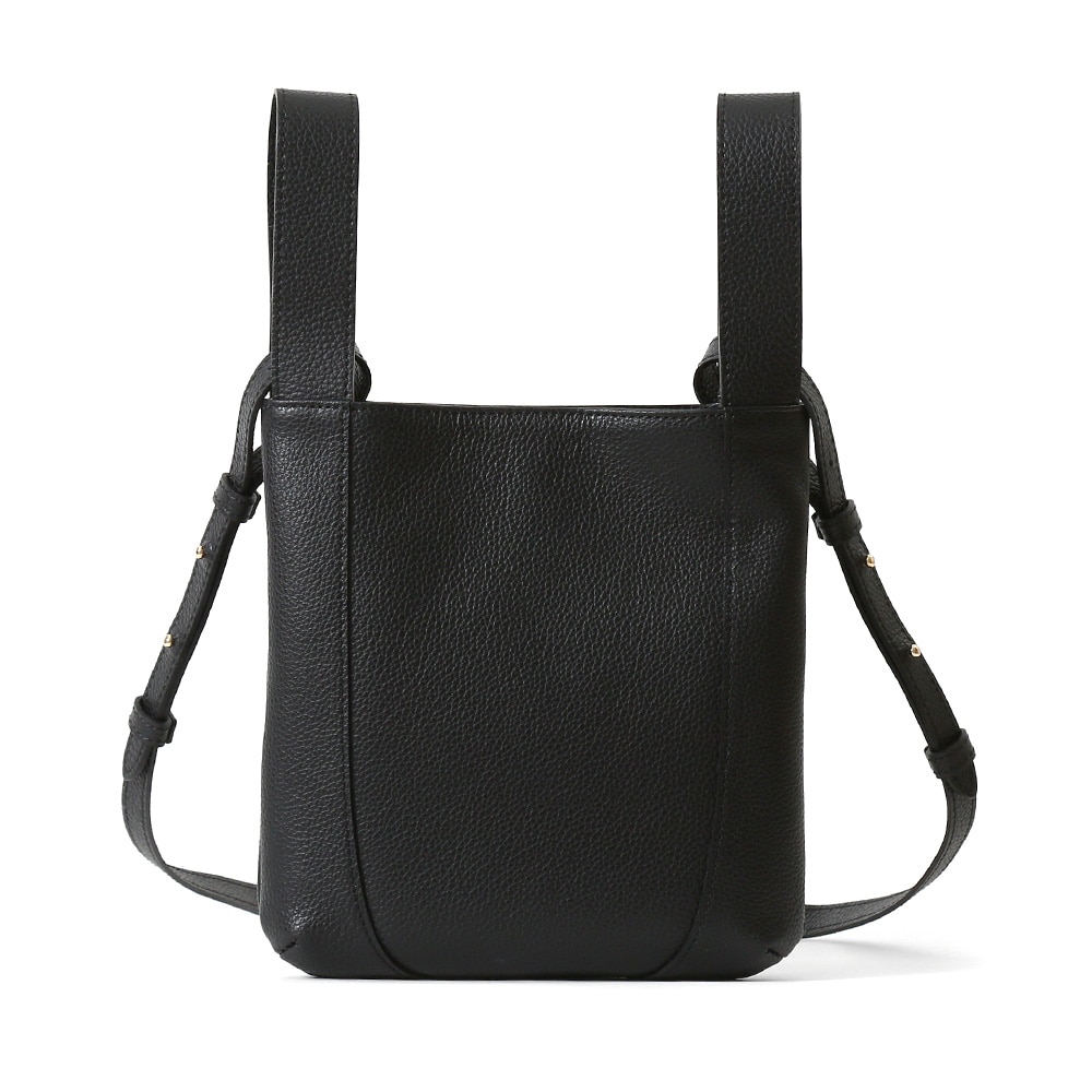 ペッレモルビダVE104-スリムショルダーバッグ　BLACK