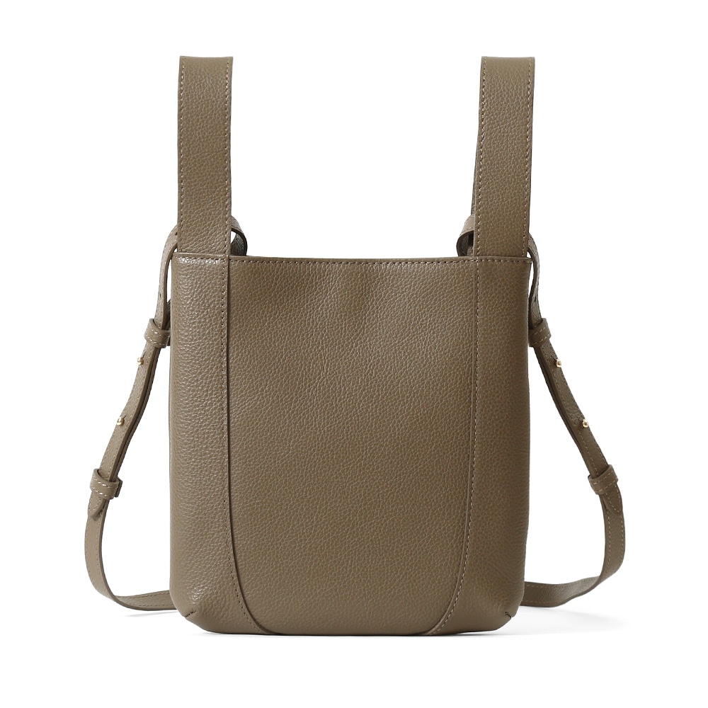 ペッレモルビダVE104-スリムショルダーバッグ　GREGE