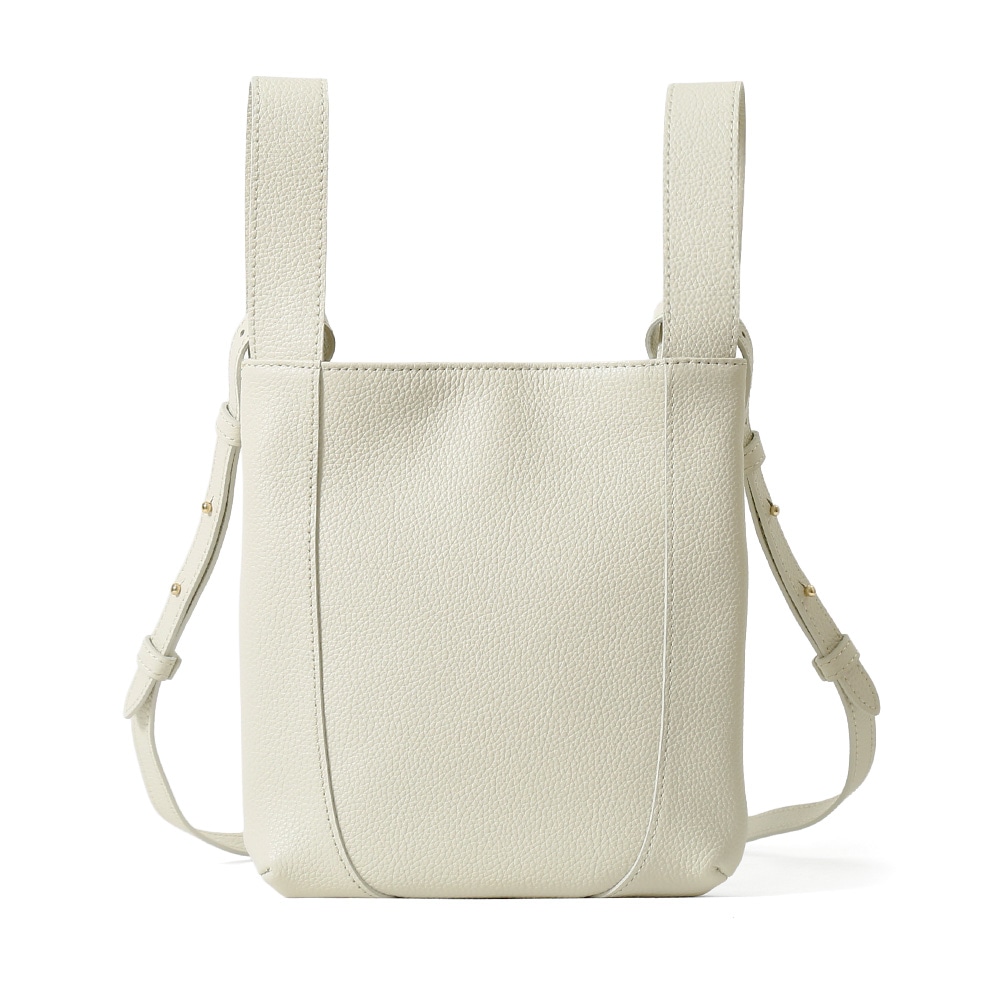ペッレモルビダVE104-スリムショルダーバッグ　IVORY