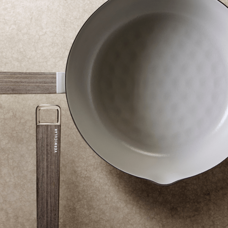 Vermicular バーミキュラ ユキヒラ 18cm マットブラック YH18-BK ◆送料無料◆ マットブラック 18cm