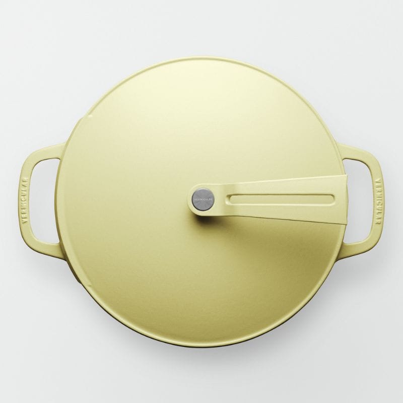 Vermicular バーミキュラ オーブンポット2 26cm 浅型 セルフスタンディングリッド マットカモミールイエロー OP2S26S-YL ◆送料無料◆ マットカモミールイエロー