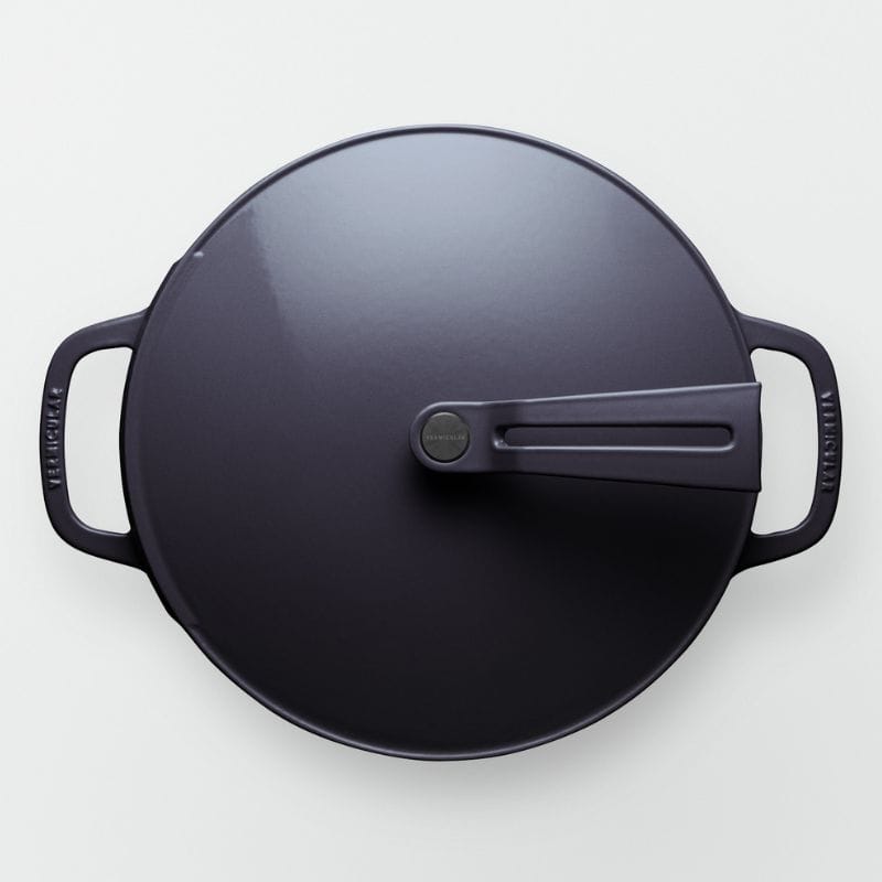 Vermicular バーミキュラ オーブンポット2 26cm 浅型 セルフスタンディングリッド オーシャンネイビー OP2S26S-NV ◆送料無料◆ オーシャンネイビー